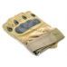 CCCP Fingerless Gloves With Nuckle Protection (C:L/E:M - Tan)